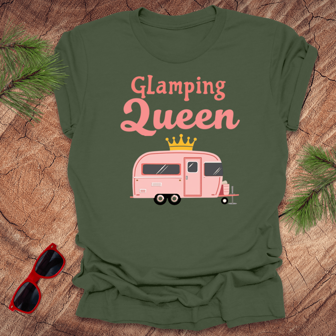Glamping Queen Tee - Wandering Owl Adventure Gear