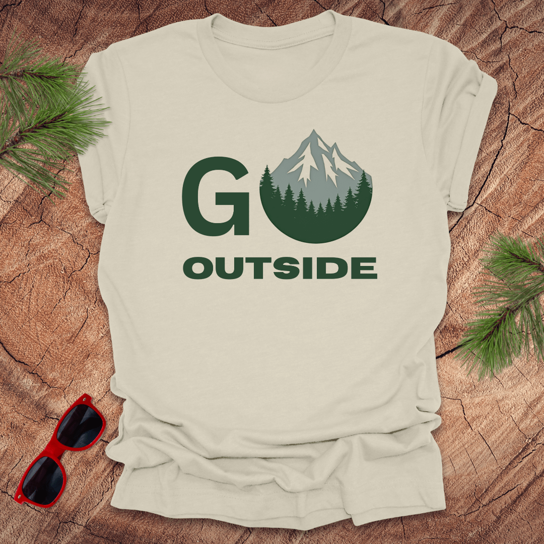 Go Outside Tee - Wandering Owl Adventure Gear