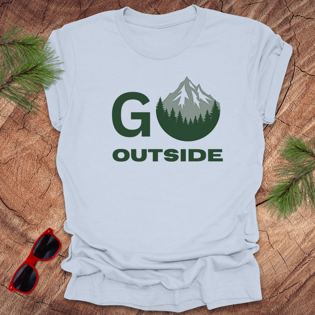 Go Outside Tee - Wandering Owl Adventure Gear
