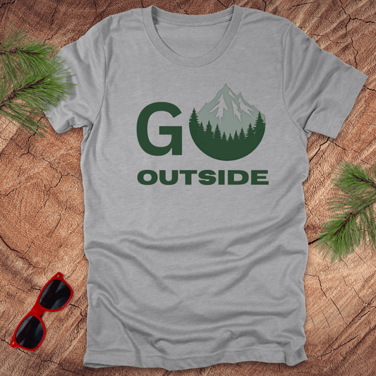 Go Outside Tee - Wandering Owl Adventure Gear
