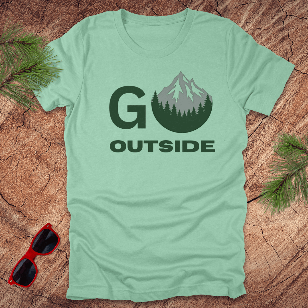 Go Outside Tee - Wandering Owl Adventure Gear