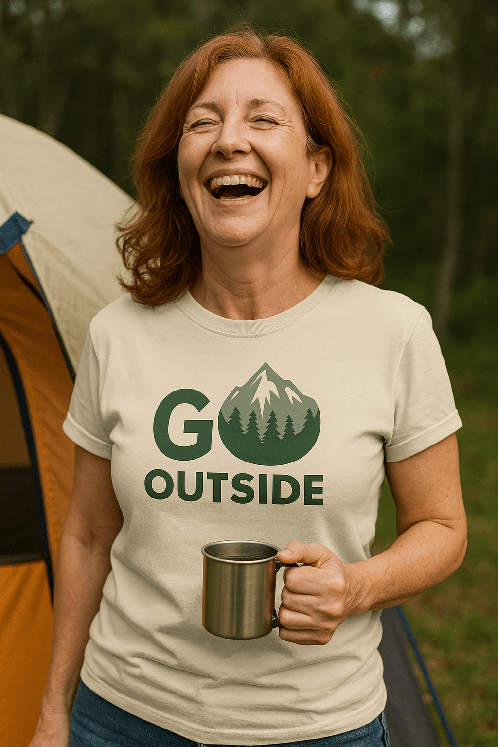 Go Outside Tee - Wandering Owl Adventure Gear