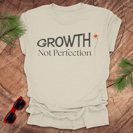 Growth Not Perfection Tee - Wandering Owl Adventure Gear