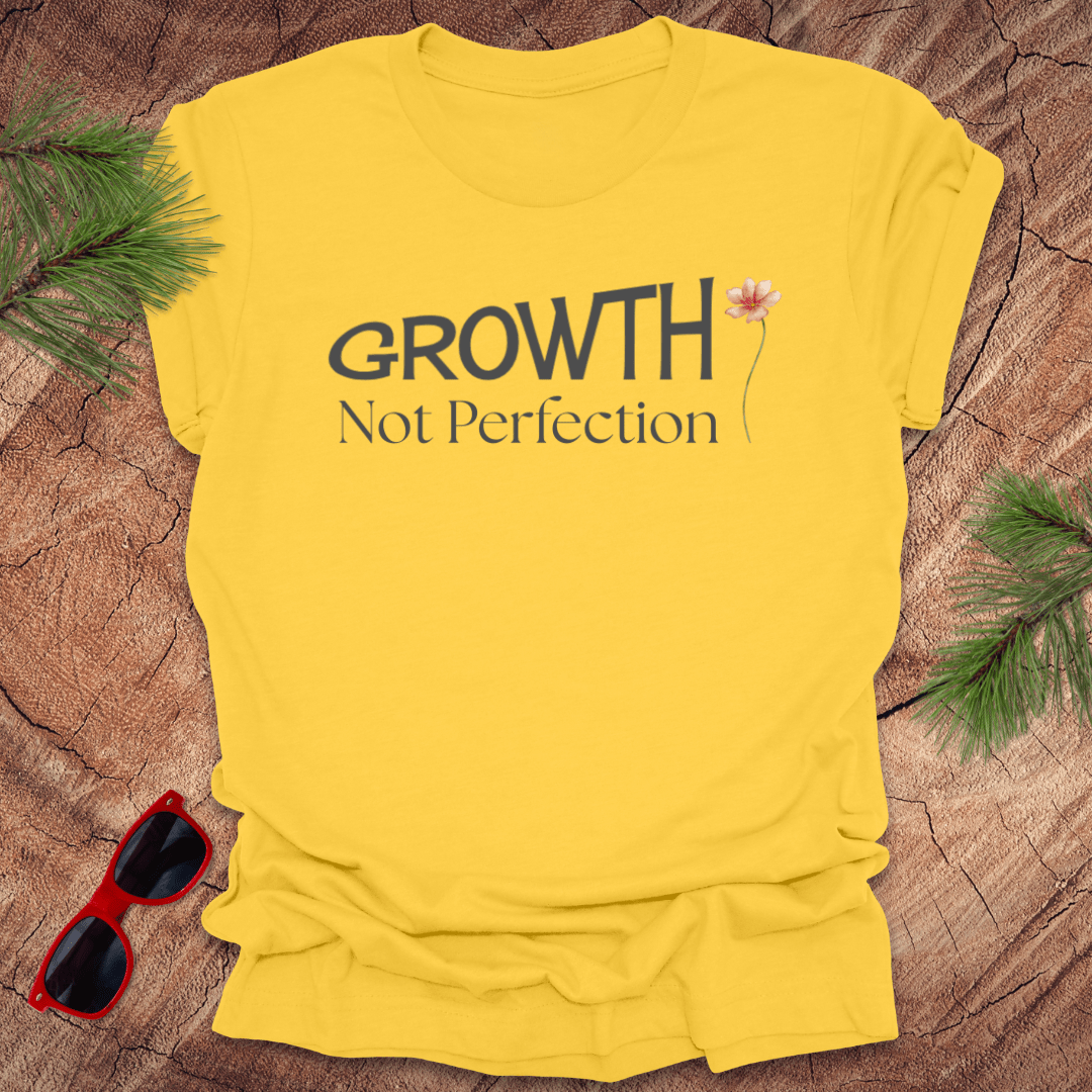 Growth Not Perfection Tee - Wandering Owl Adventure Gear