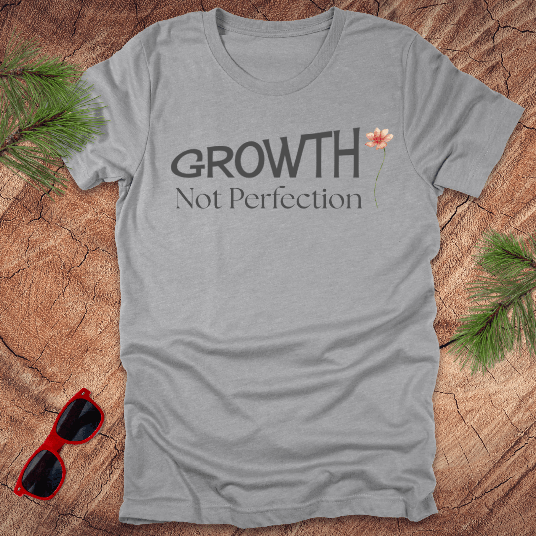 Growth Not Perfection Tee - Wandering Owl Adventure Gear
