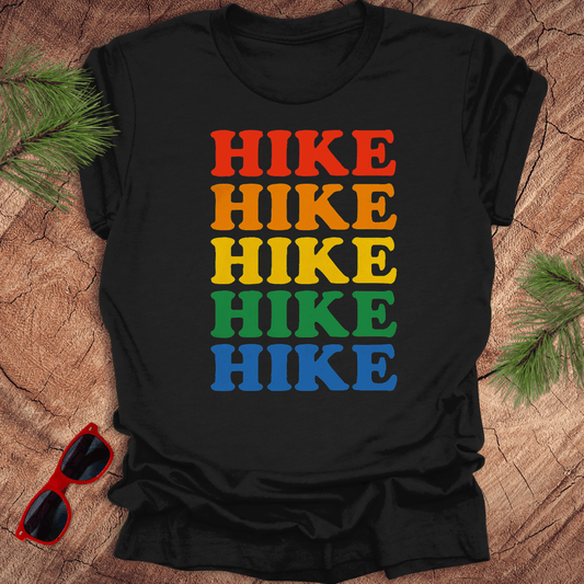Hike Colorful Tee - Wandering Owl Adventure Gear