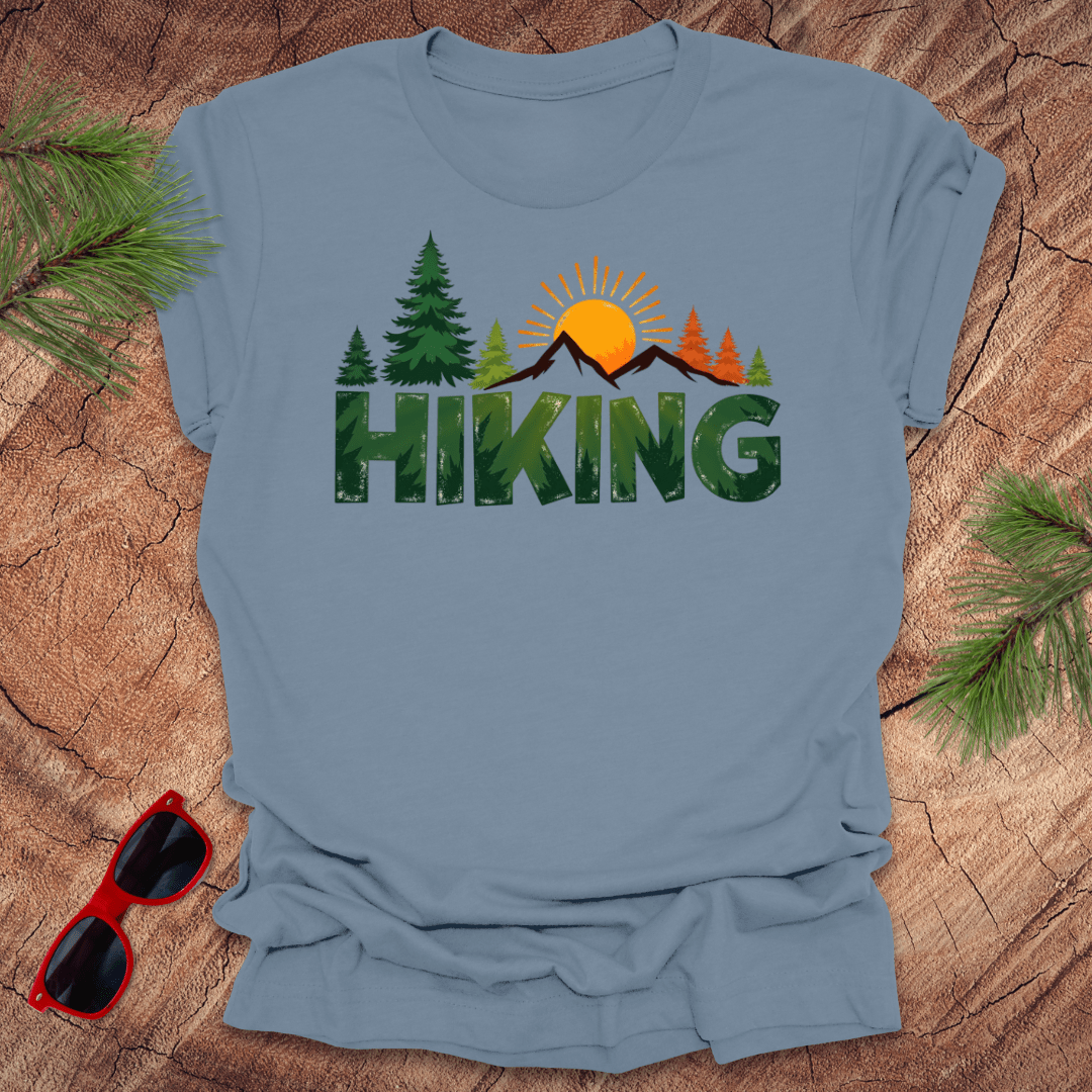 Hiking Sunset Tee - Wandering Owl Adventure Gear