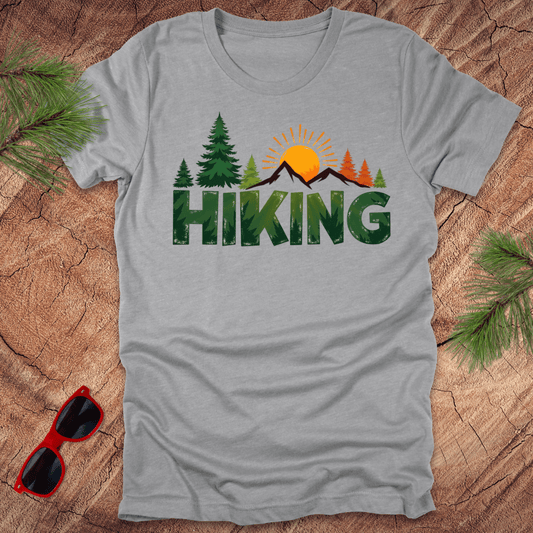 Hiking Sunset Tee - Wandering Owl Adventure Gear