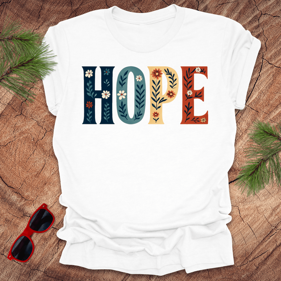 Hope Flower Tee - Wandering Owl Adventure Gear