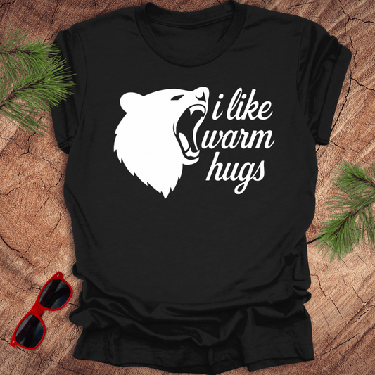 I Like Warm Hugs Bear Tee - Wandering Owl Adventure Gear