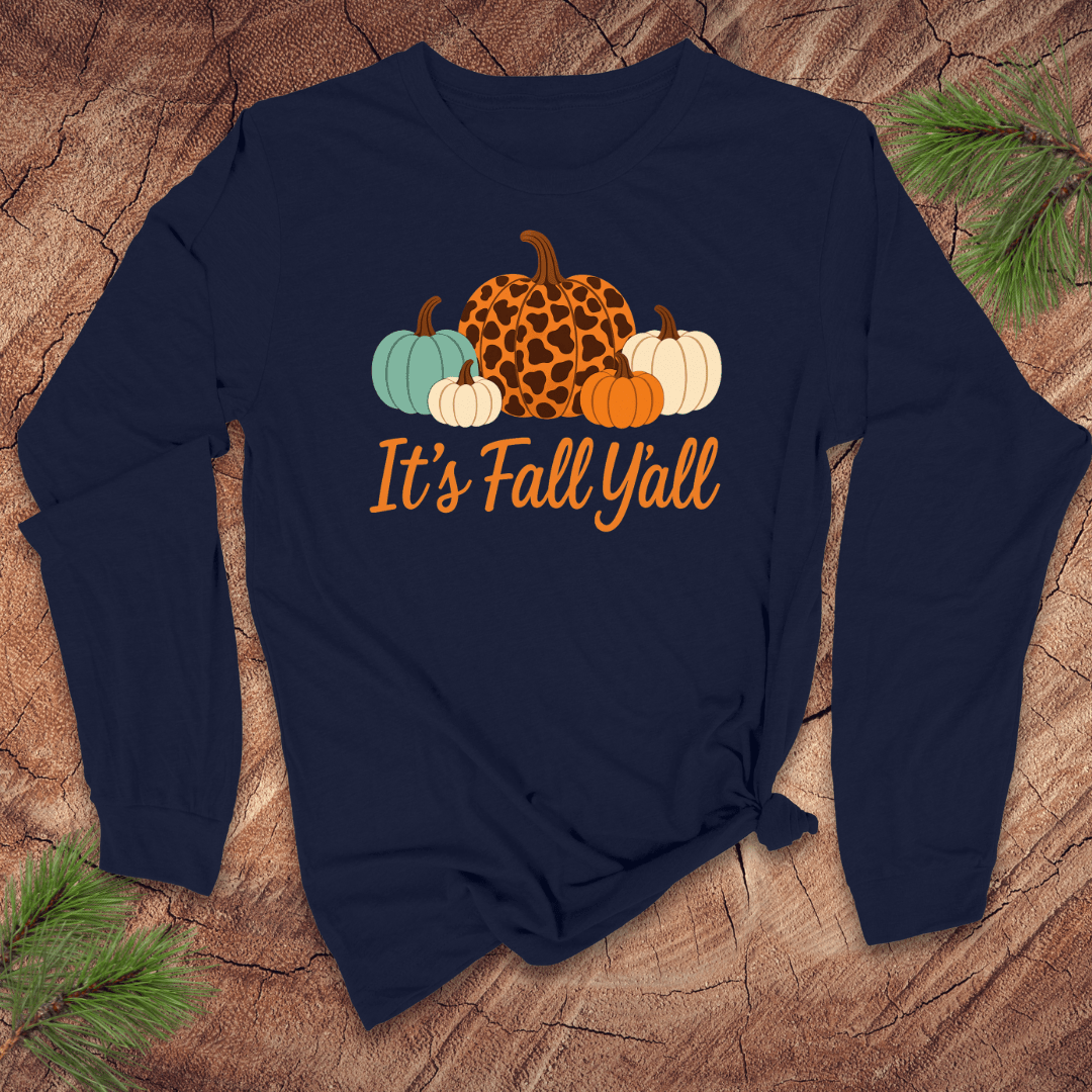 It's Fall Y'all Long-Sleeve Tee