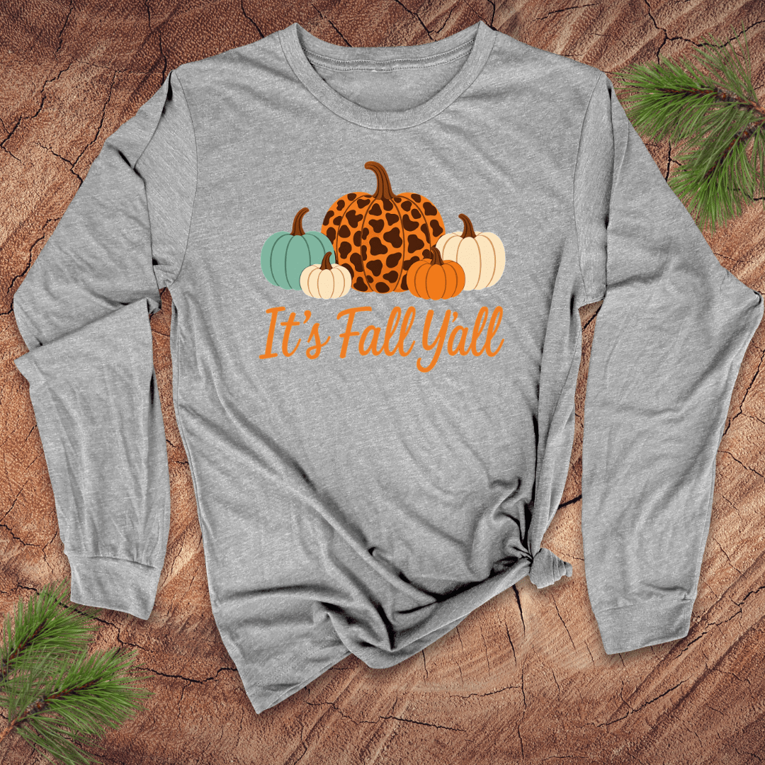 It's Fall Y'all Long-Sleeve Tee