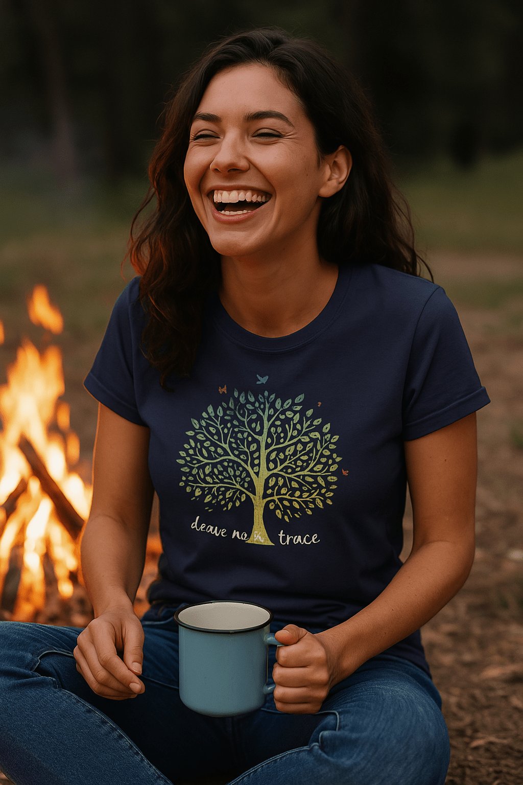 Leave No Trace Tee - Wandering Owl Adventure Gear