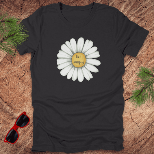 Live Simply Daisy Tee