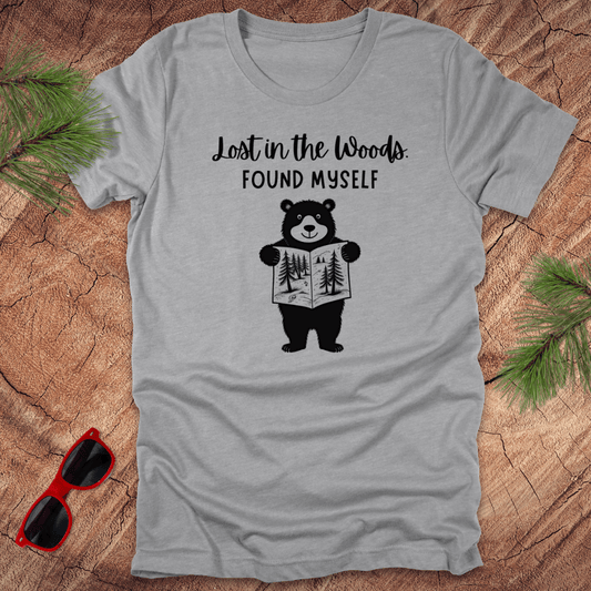 Lost in the Woods Bear Tee - Wandering Owl Adventure Gear