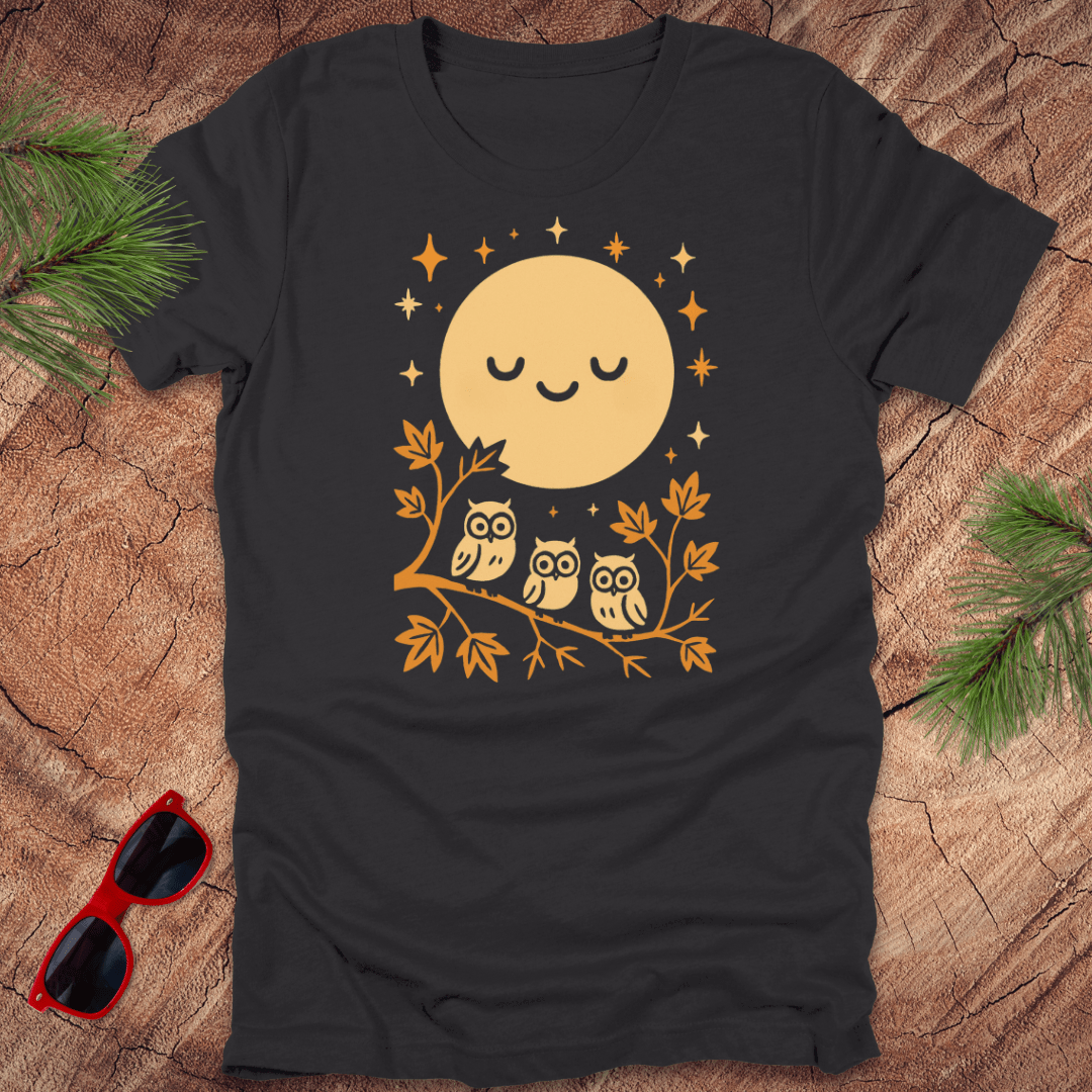 Moonlight Owls Tee - Wandering Owl Adventure Gear