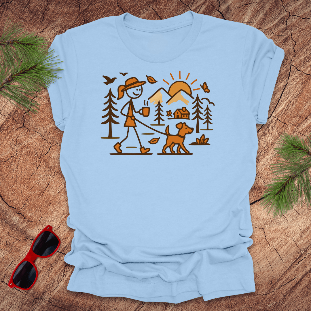 Morning Walk Tee - Wandering Owl Adventure Gear