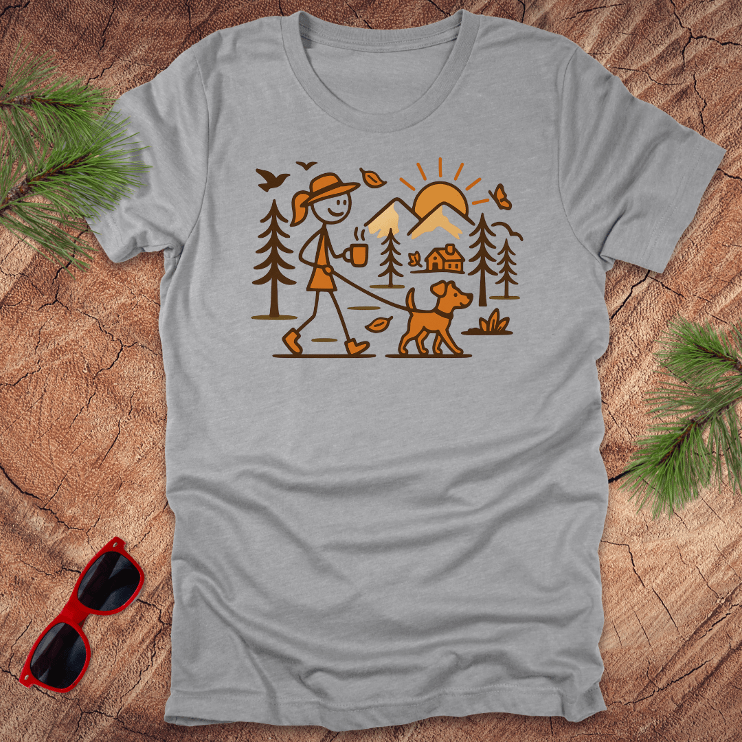 Morning Walk Tee - Wandering Owl Adventure Gear