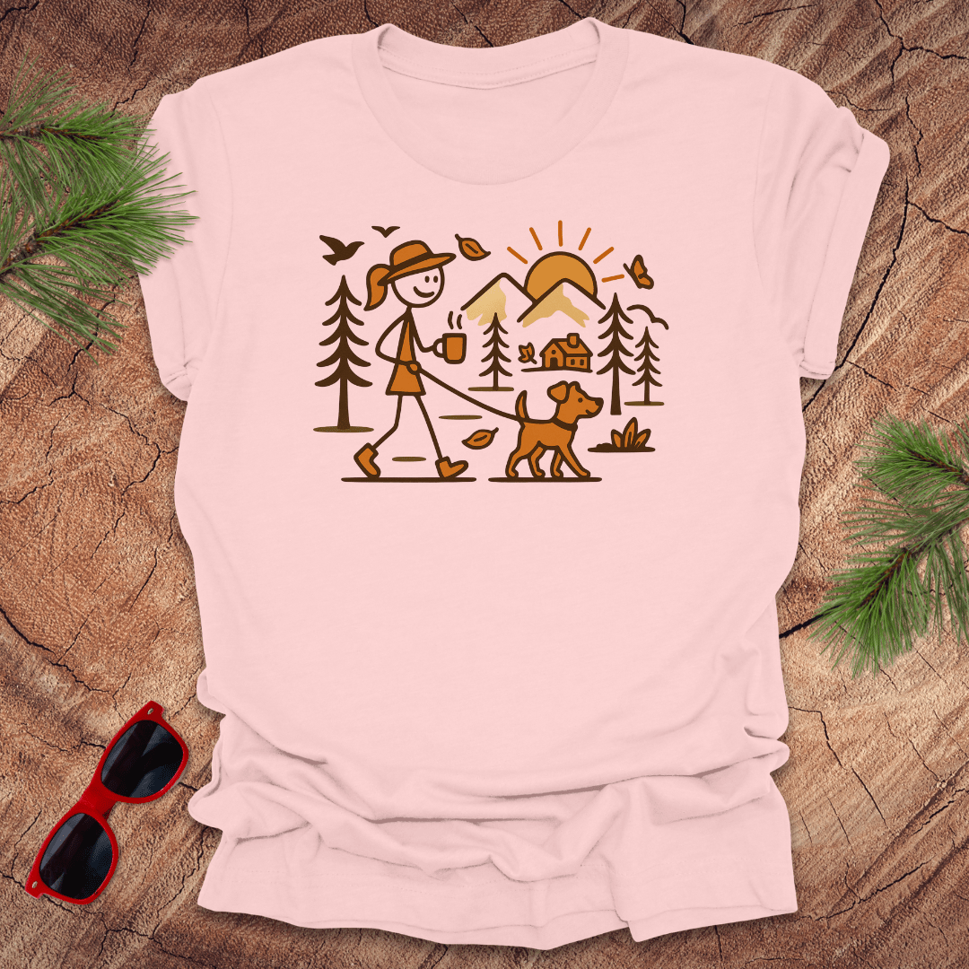 Morning Walk Tee - Wandering Owl Adventure Gear