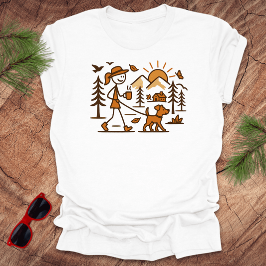 Morning Walk Tee - Wandering Owl Adventure Gear