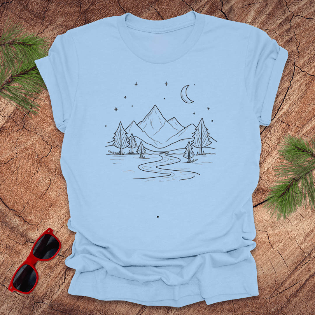 Mountain Escape Tee - Wandering Owl Adventure Gear