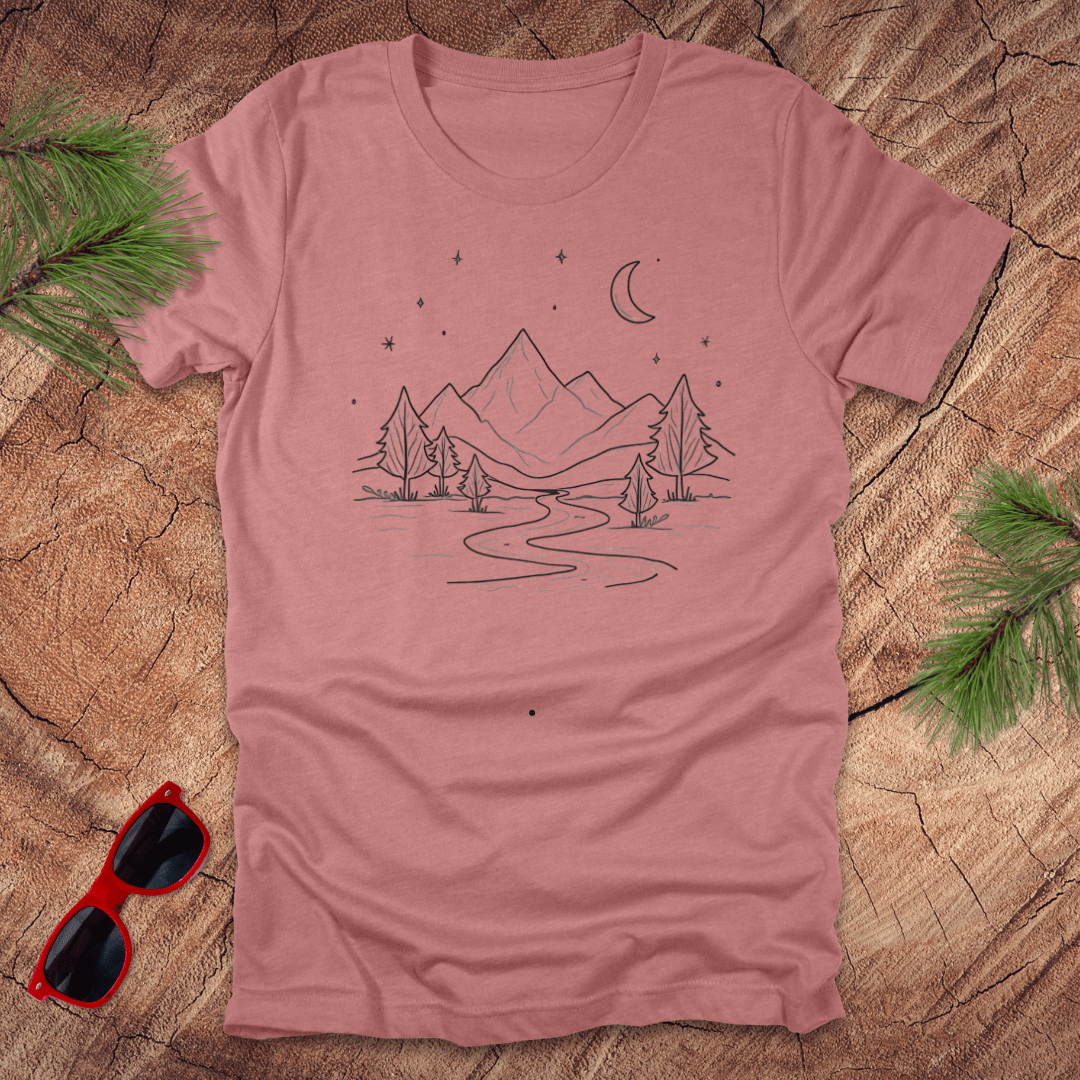 Mountain Escape Tee - Wandering Owl Adventure Gear