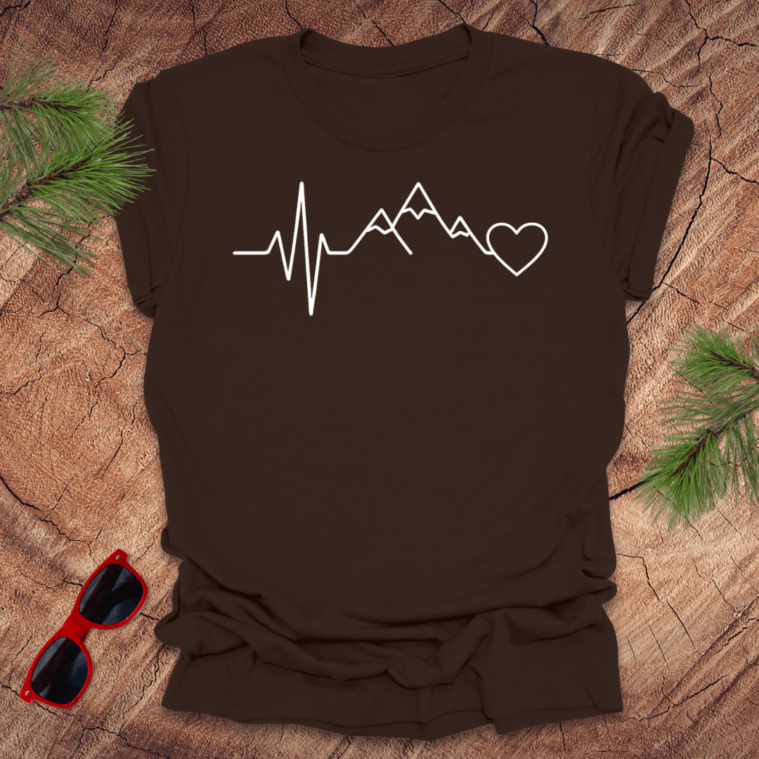 Mountain Heartbeat Tee - Wandering Owl Adventure Gear