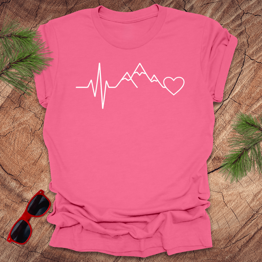 Mountain Heartbeat Tee - Wandering Owl Adventure Gear