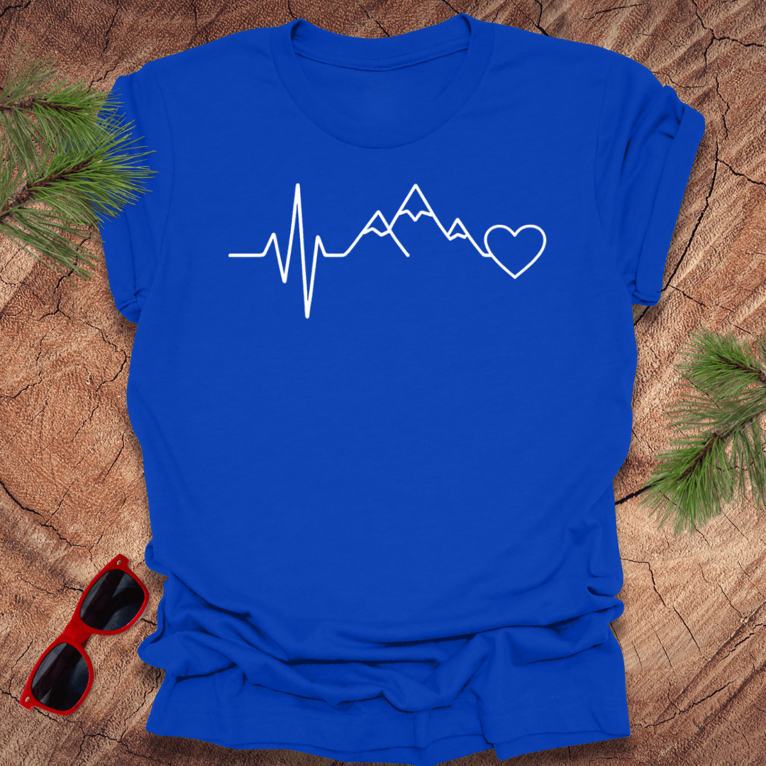 Mountain Heartbeat Tee - Wandering Owl Adventure Gear