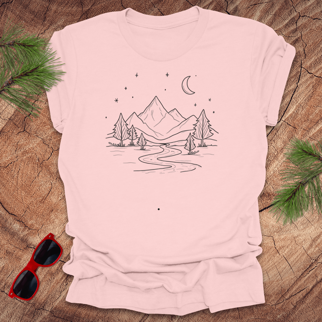 Mountain Serenity Tee - Wandering Owl Adventure Gear