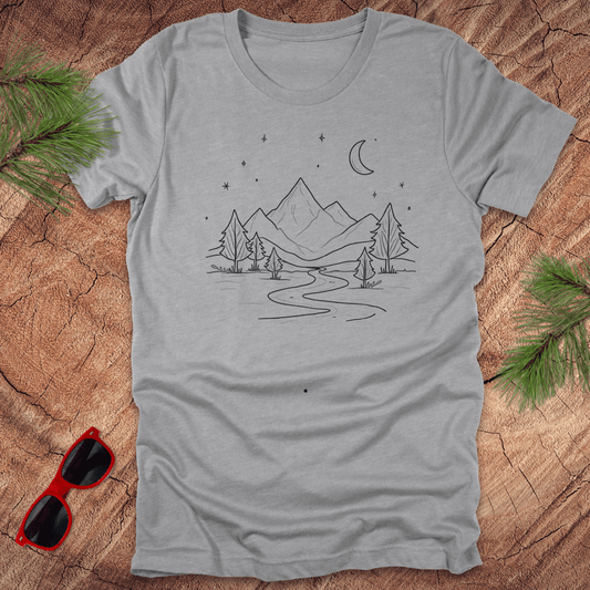 Mountain Serenity Tee - Wandering Owl Adventure Gear