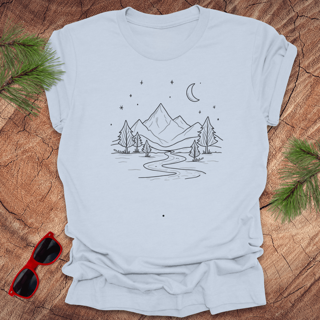 Mountain Serenity Tee - Wandering Owl Adventure Gear