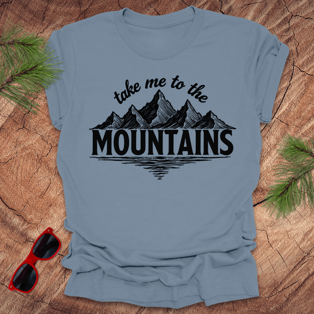Mountains Tee - Wandering Owl Adventure Gear