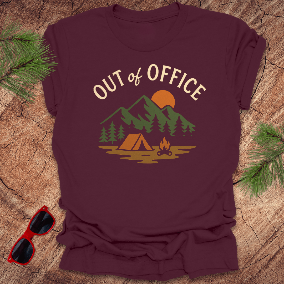 Out of Office Tee - Wandering Owl Adventure Gear