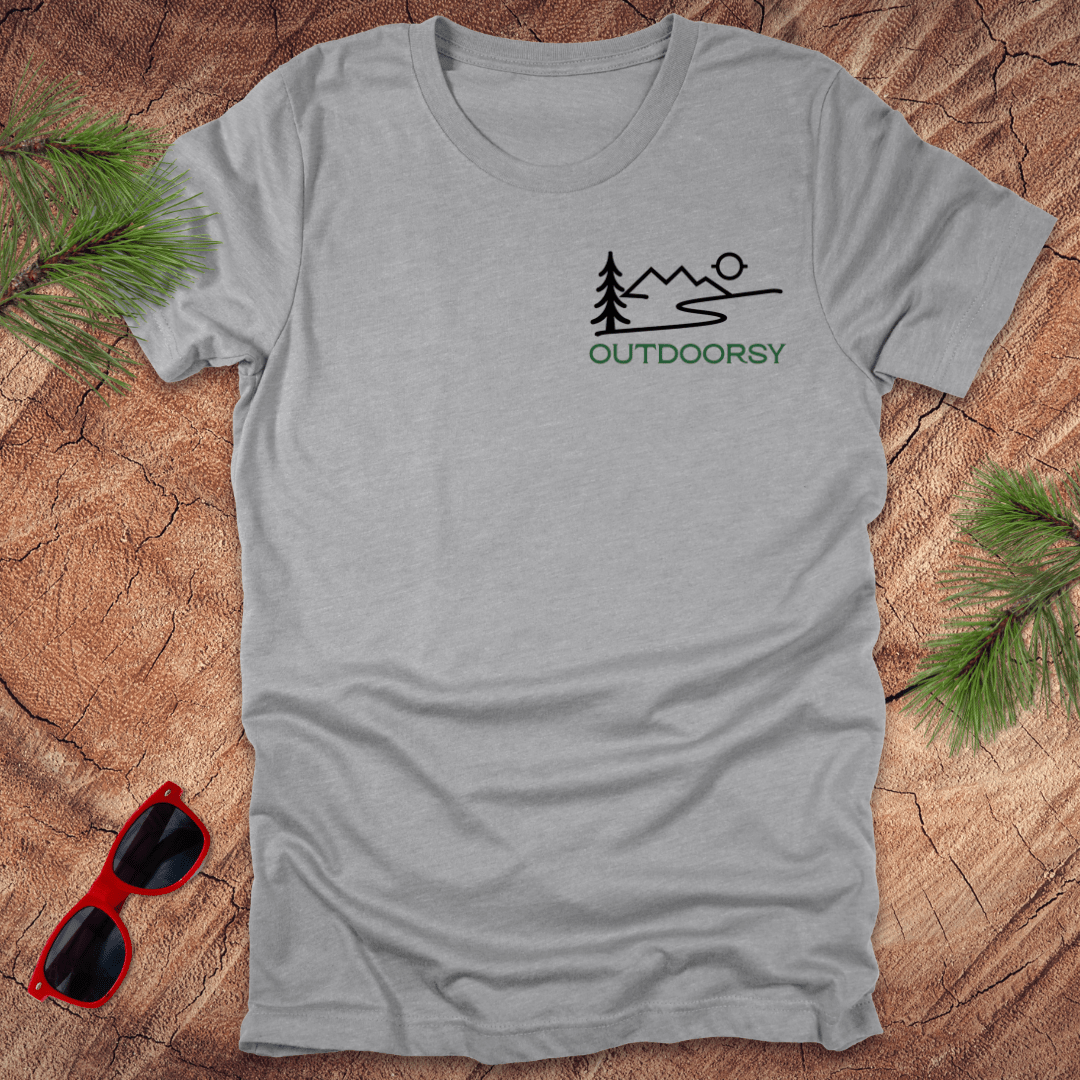 Outdoorsy Pocket Tee - Wandering Owl Adventure Gear