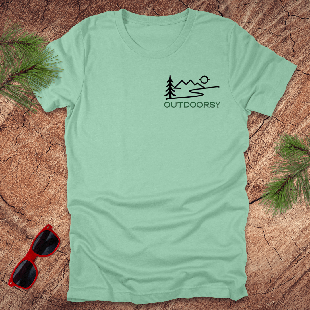 Outdoorsy Pocket Tee - Wandering Owl Adventure Gear