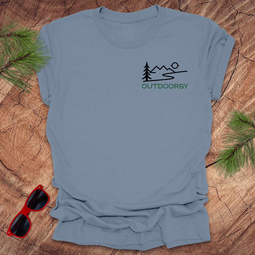 Outdoorsy Pocket Tee - Wandering Owl Adventure Gear
