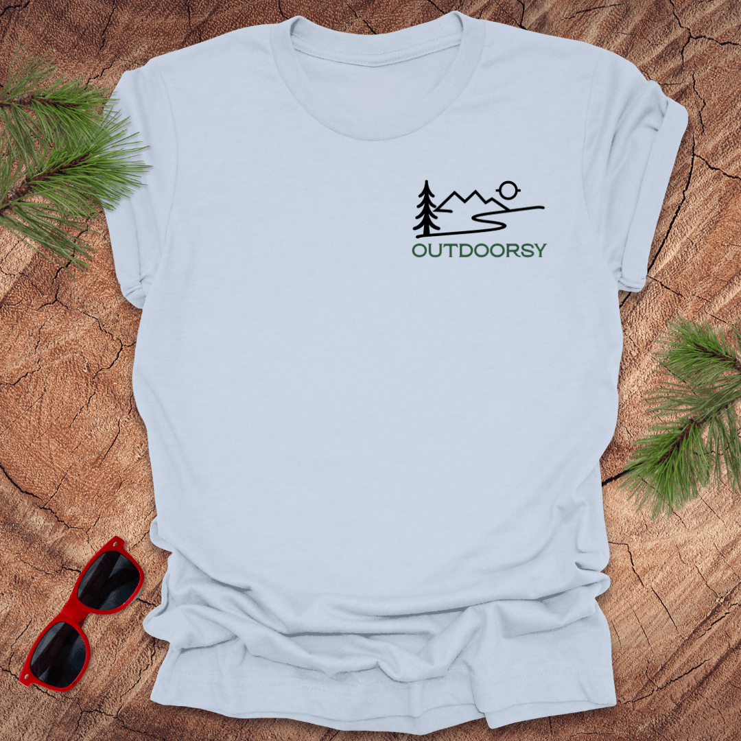 Outdoorsy Pocket Tee - Wandering Owl Adventure Gear