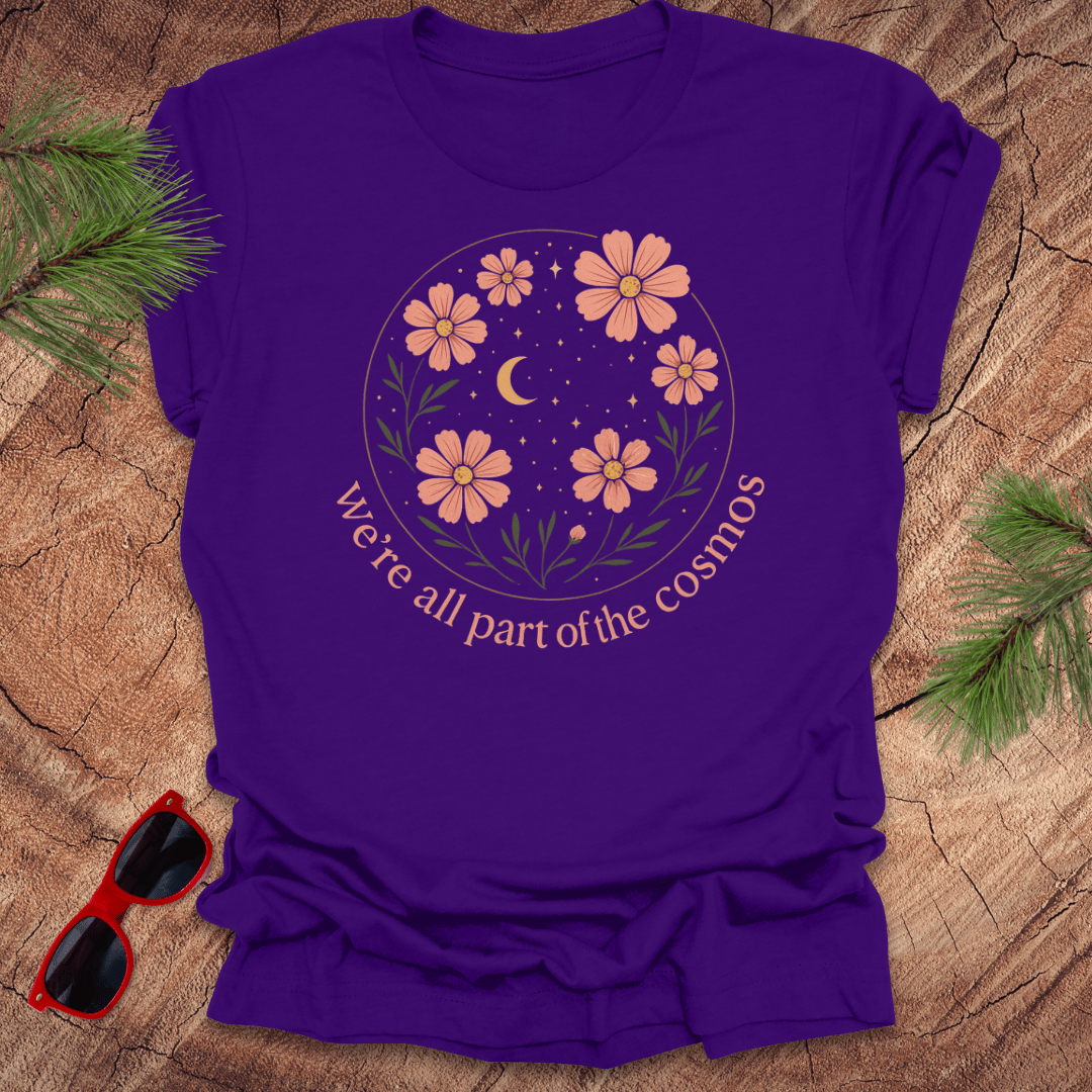 Part of the Cosmos Tee - Wandering Owl Adventure Gear