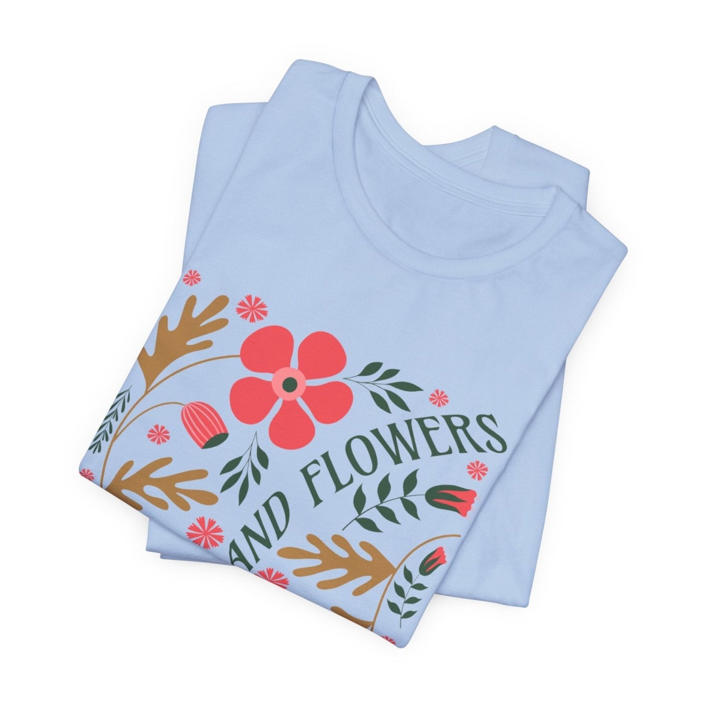 Peace, Love, and Flowers Tee - Wandering Owl Adventure Gear