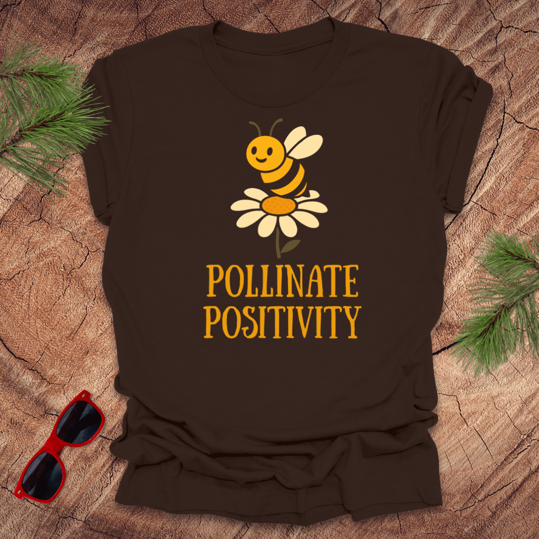 Pollinate Positivity Tee - Wandering Owl Adventure Gear