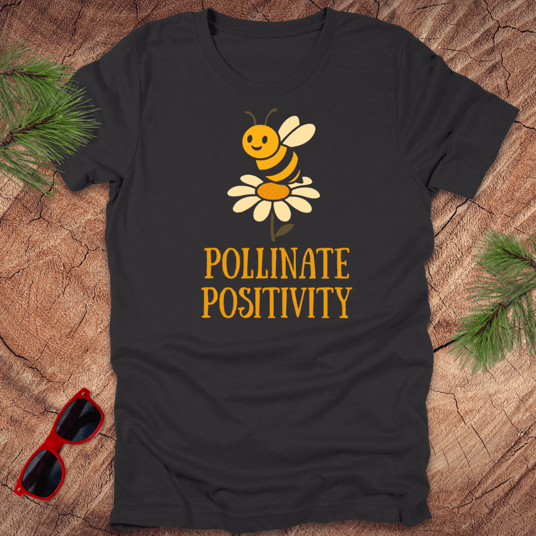Pollinate Positivity Tee - Wandering Owl Adventure Gear