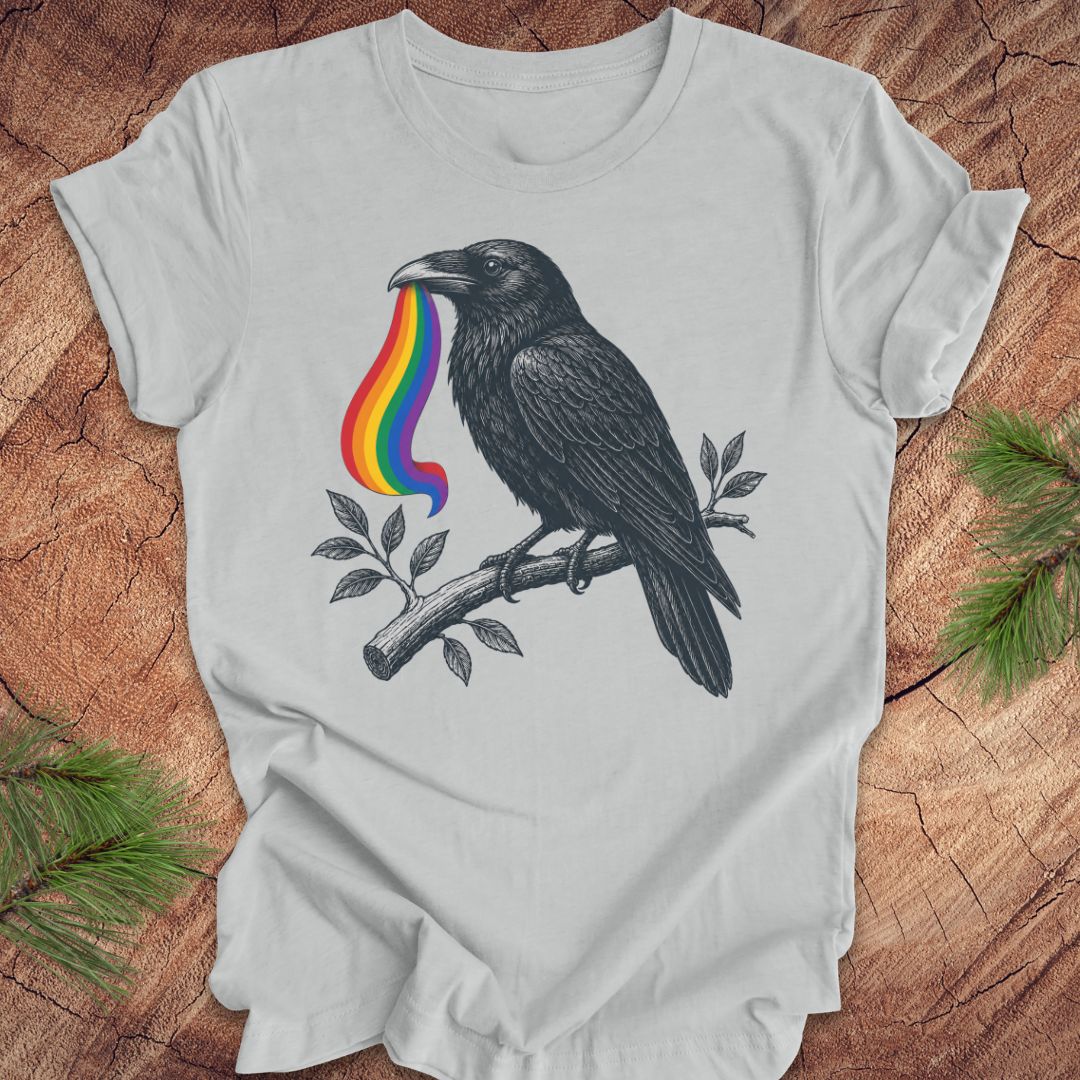 Pride Raven Tee Multiple Sizes (Final Sale)