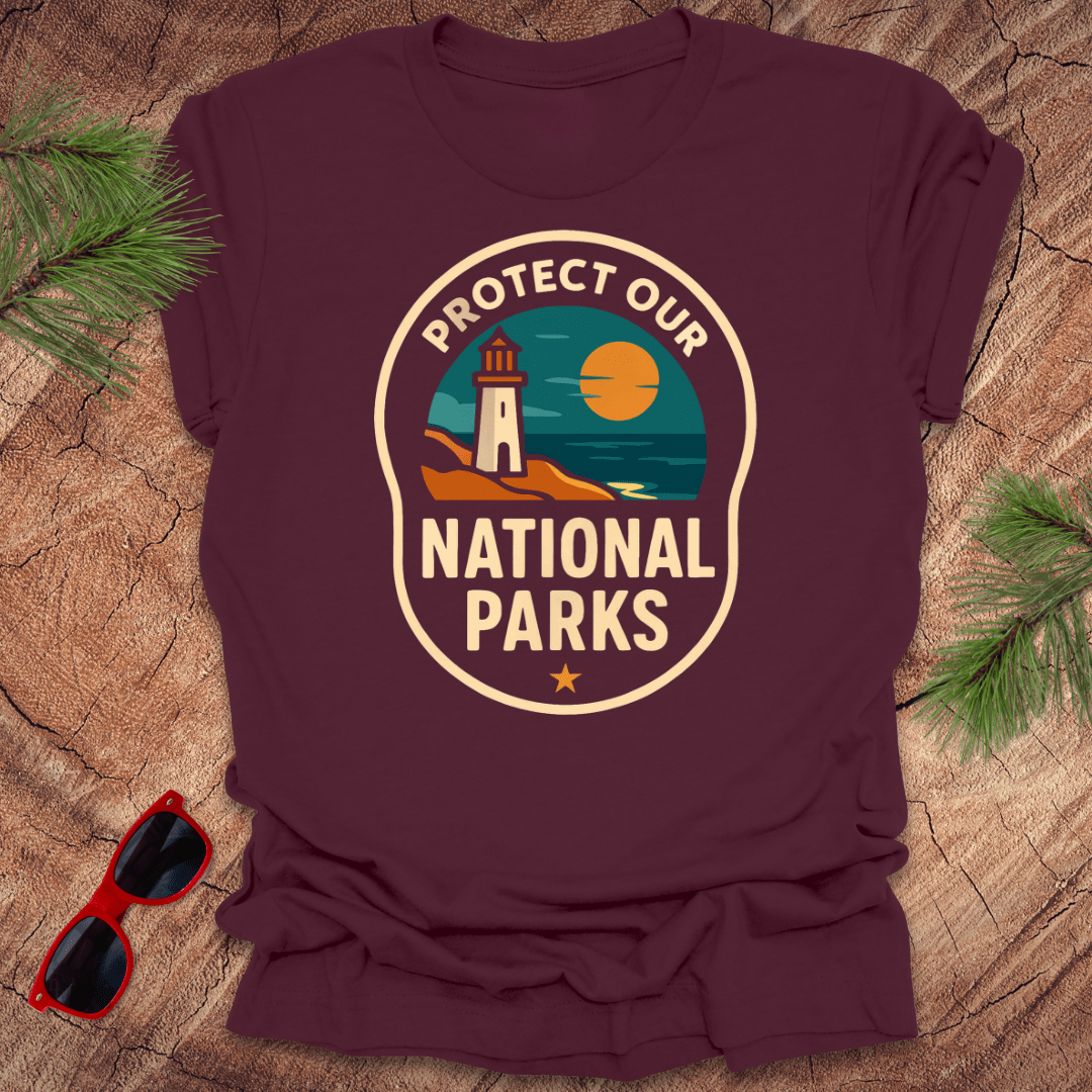 Protect Our Parks Tee - Wandering Owl Adventure Gear