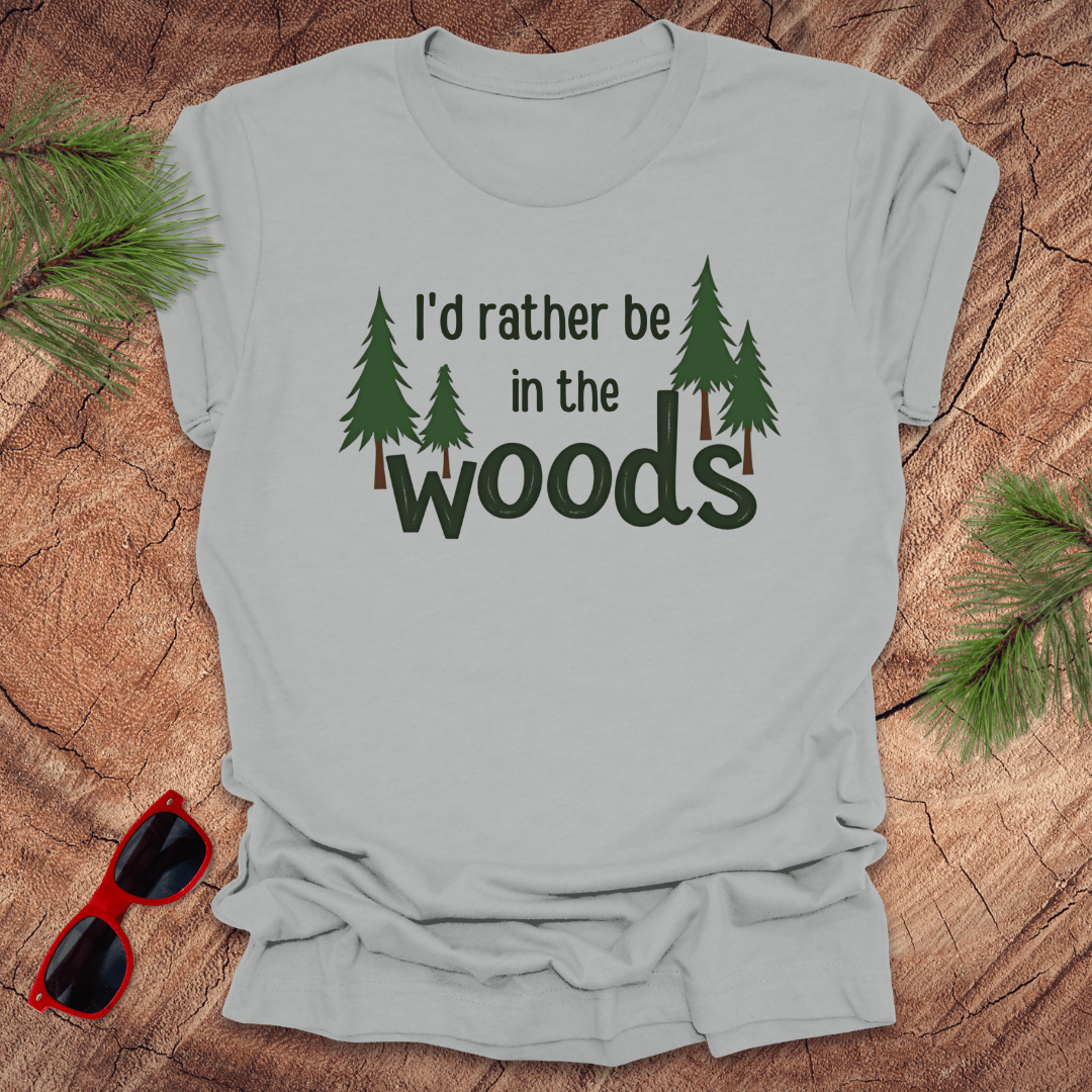 Rather Be in the Woods Unisex Tee - Wandering Owl Adventure Gear
