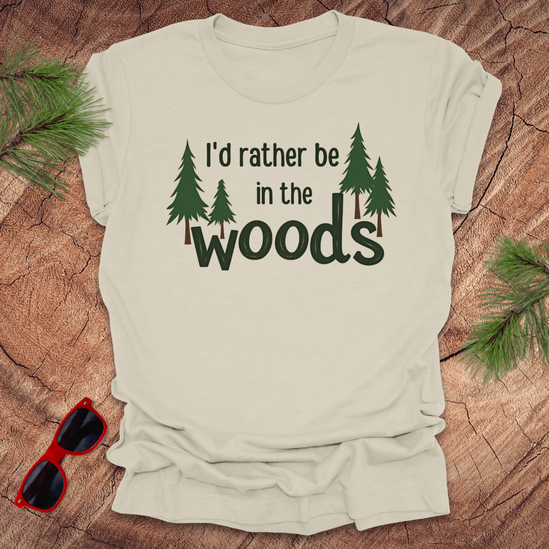 Rather Be in the Woods Unisex Tee - Wandering Owl Adventure Gear