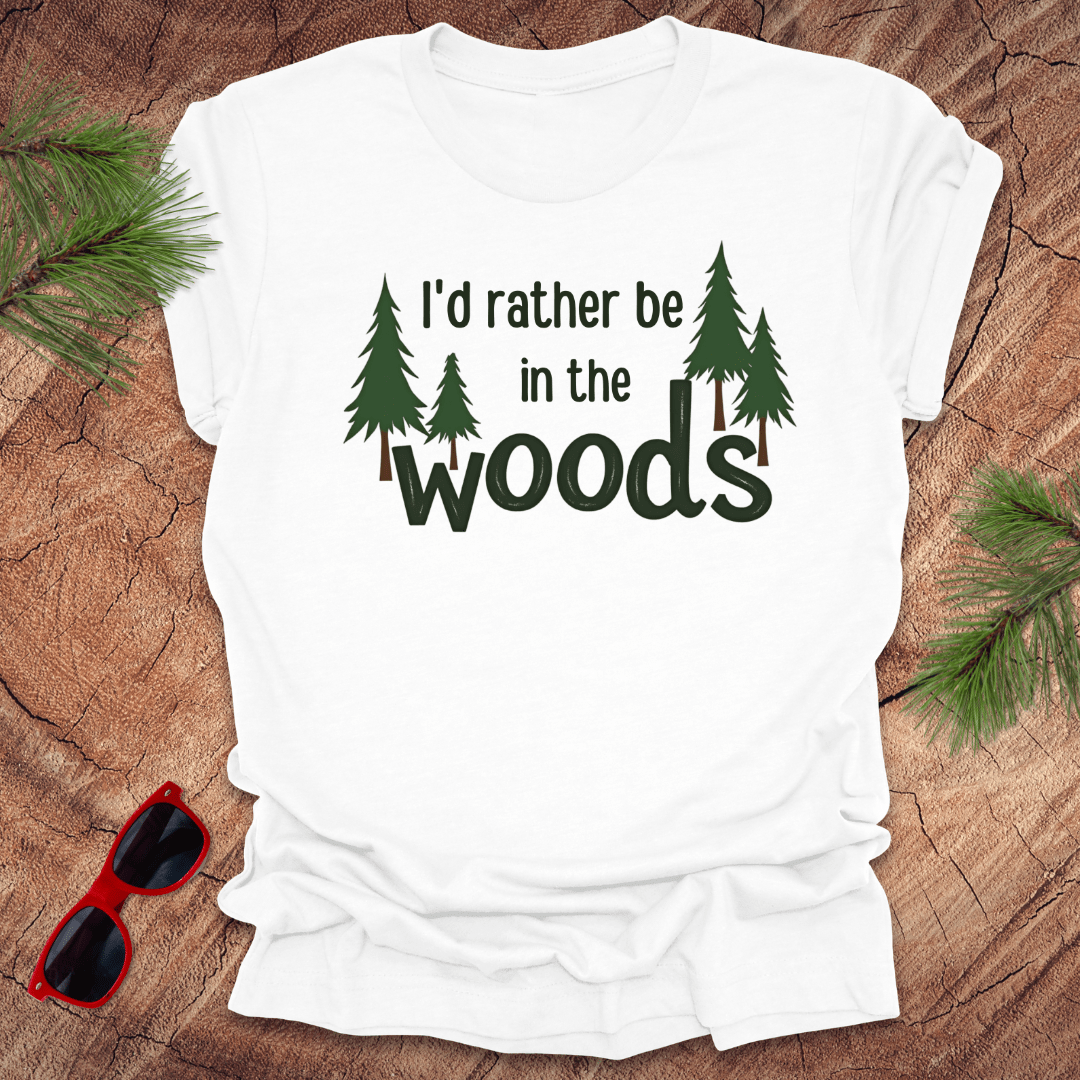 Rather Be in the Woods Unisex Tee - Wandering Owl Adventure Gear