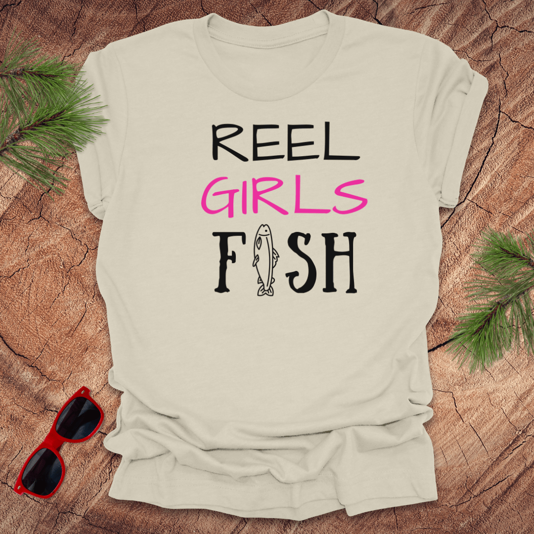 Reel Girls Fish Tee - Wandering Owl Adventure Gear
