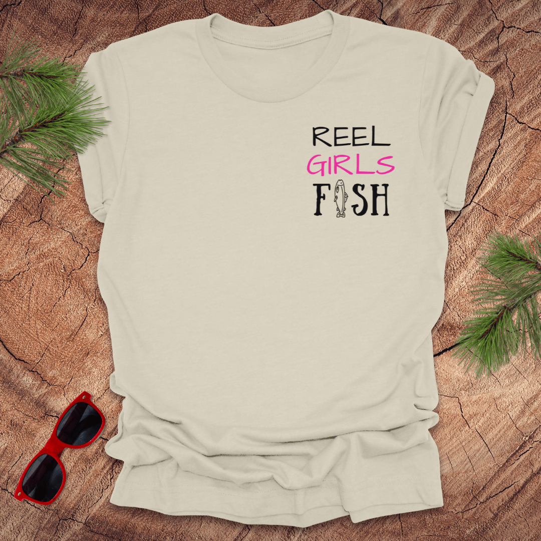 Reel Girls Fish Tee - Wandering Owl Adventure Gear
