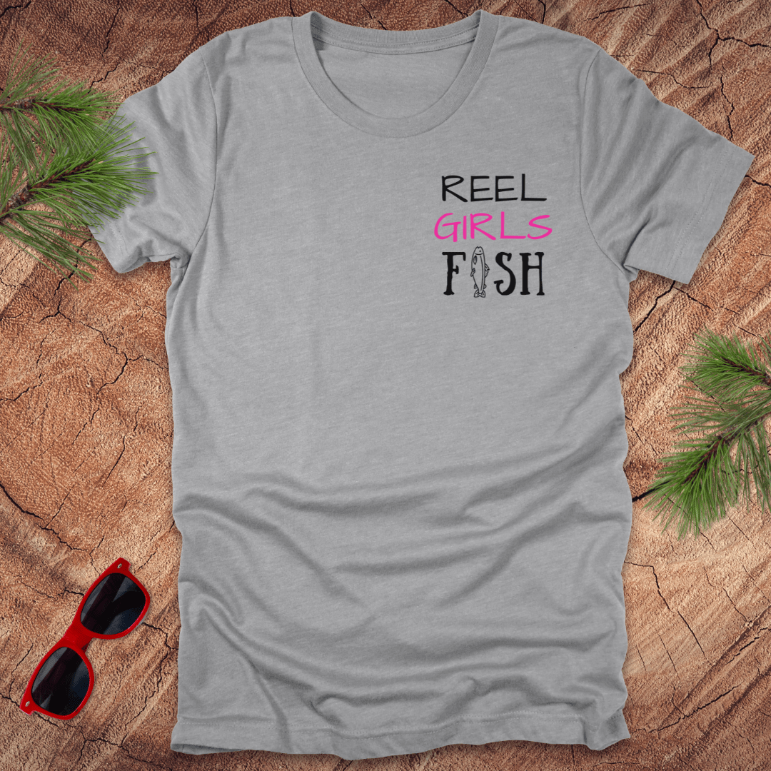 Reel Girls Fish Tee - Wandering Owl Adventure Gear
